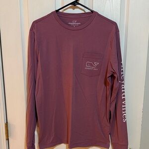 Vineyard Vines Men's Pocket Tee Long Sleeve Shirt